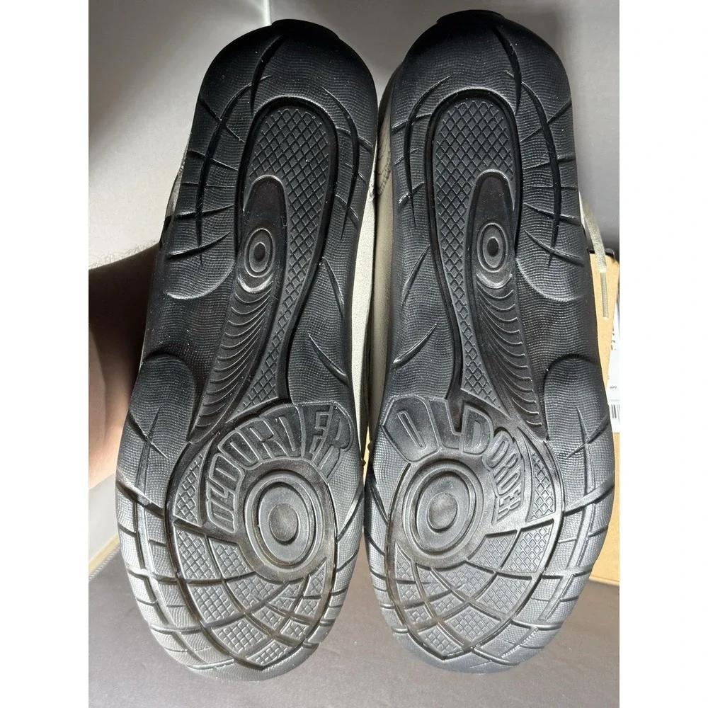 OLD ORDER Turbo Lite 2.0 Tennis Beige Shoes Size 8.5 2000's Y2K Style